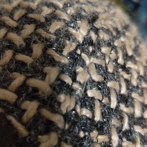 Toffee Apple tweed like fedora hat side flower OS - Picture 11 of 12